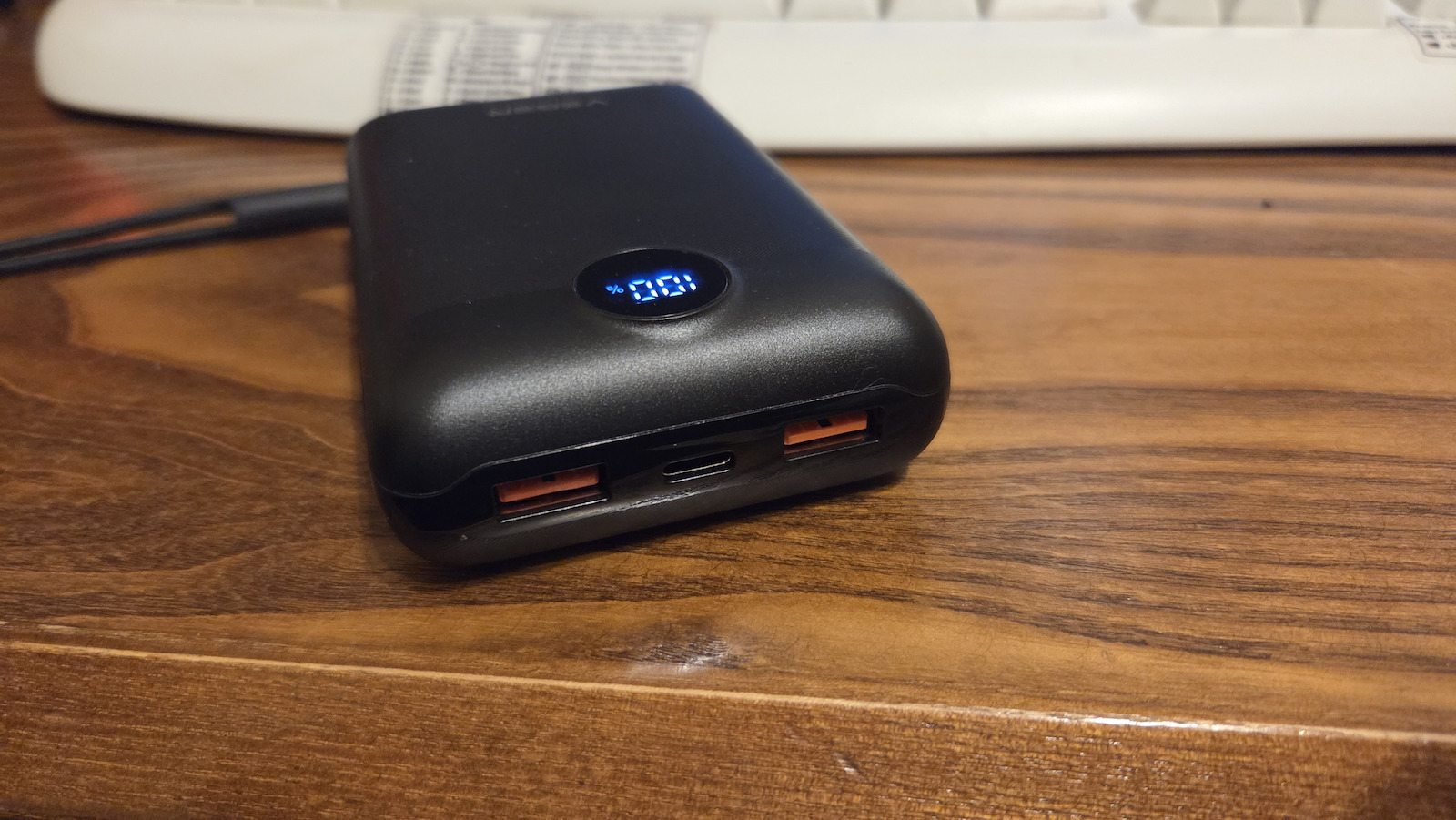Veger S20 Power Bank 20000mAh 20W με 2 Θύρες USB-A και Θύρα USB-C Power Delivery / Quick Charge 3.0 Μαύρο