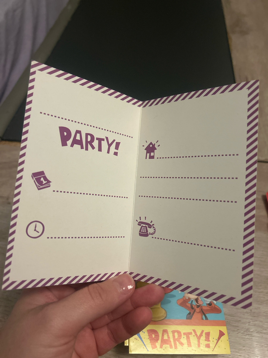 Due esse Invitations Mickey Party Mickey - Minnie 6pcs 20120301302