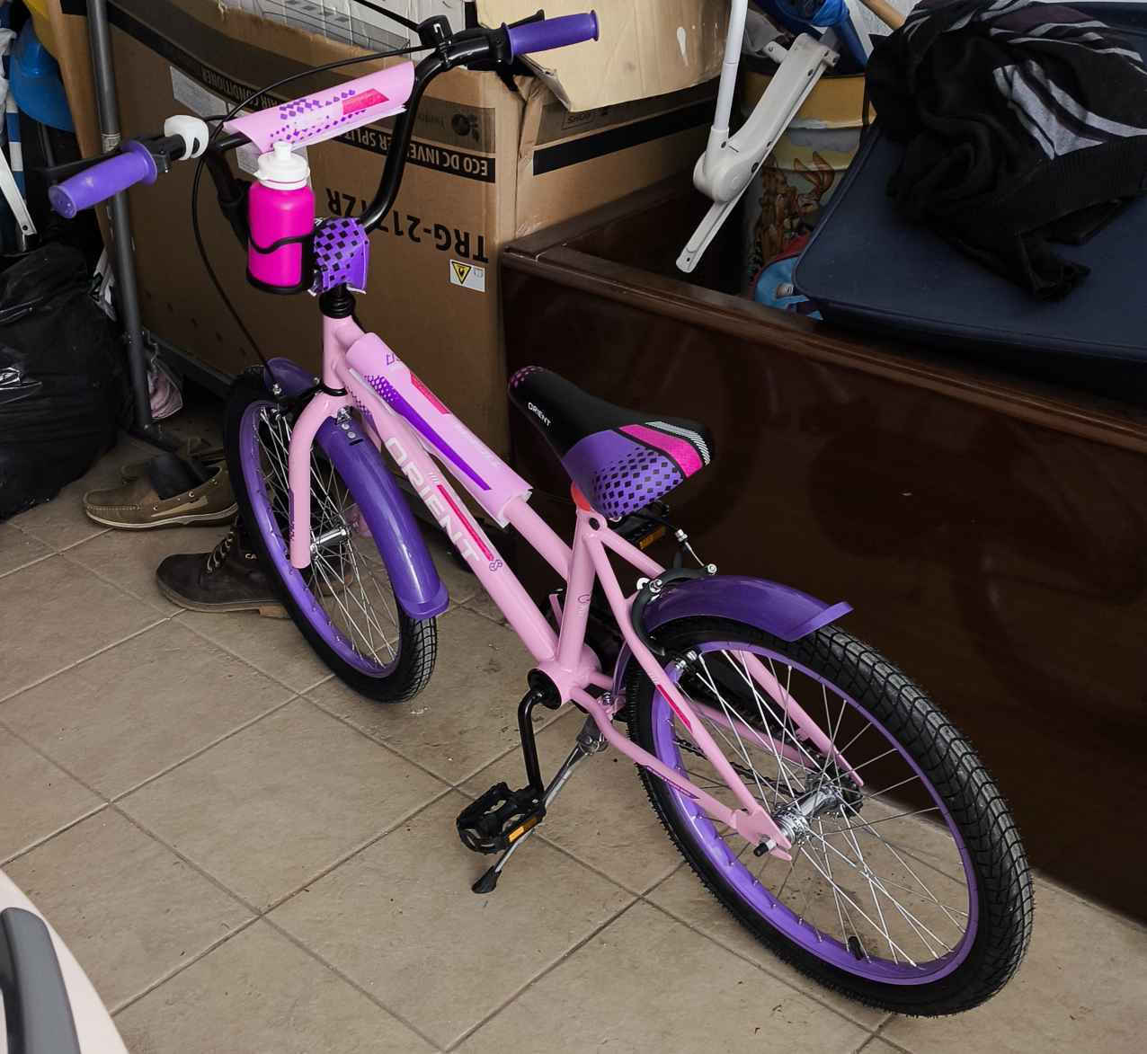 TEC Angel 16" Παιδικό Ποδήλατo Πόλης Φούξια