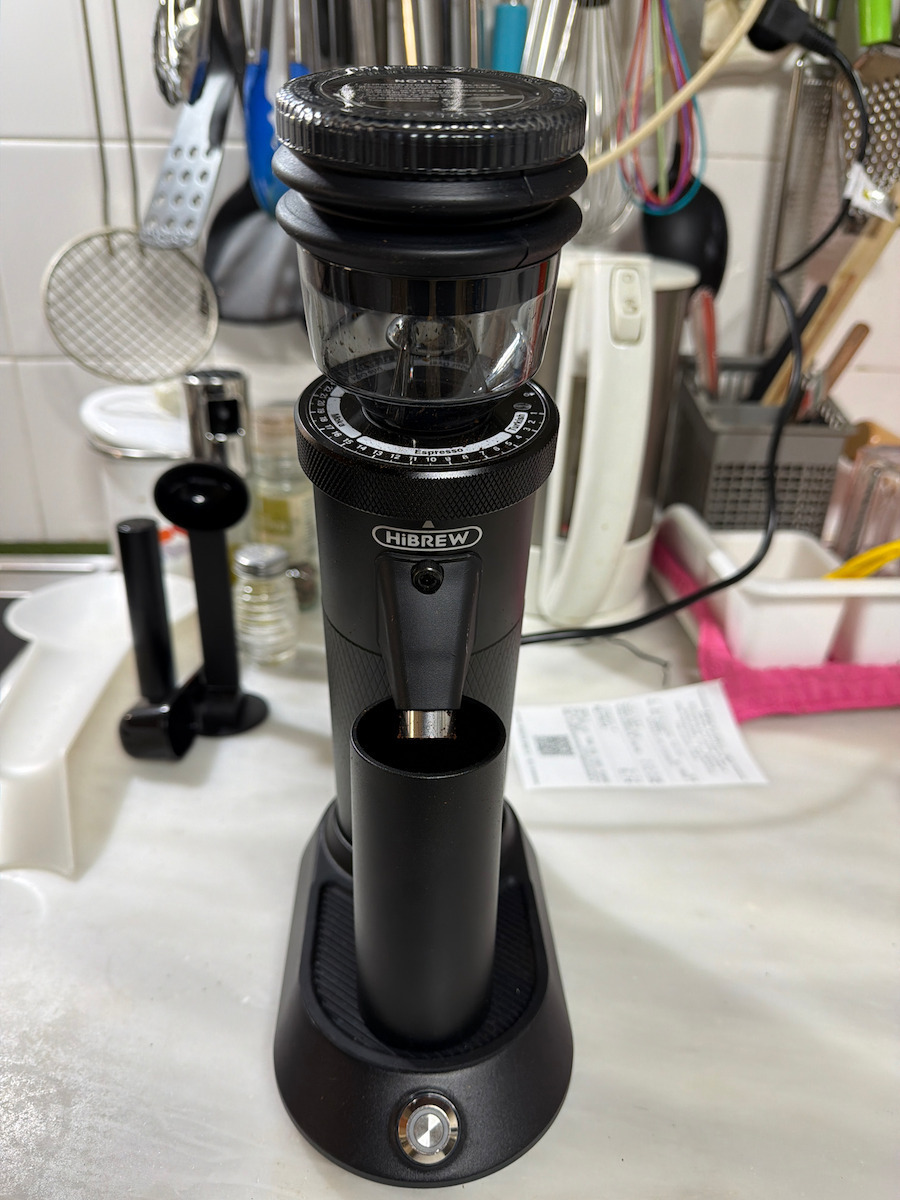 Hibrew Electric Coffee Grinder 180W for 50gr Beans Brown