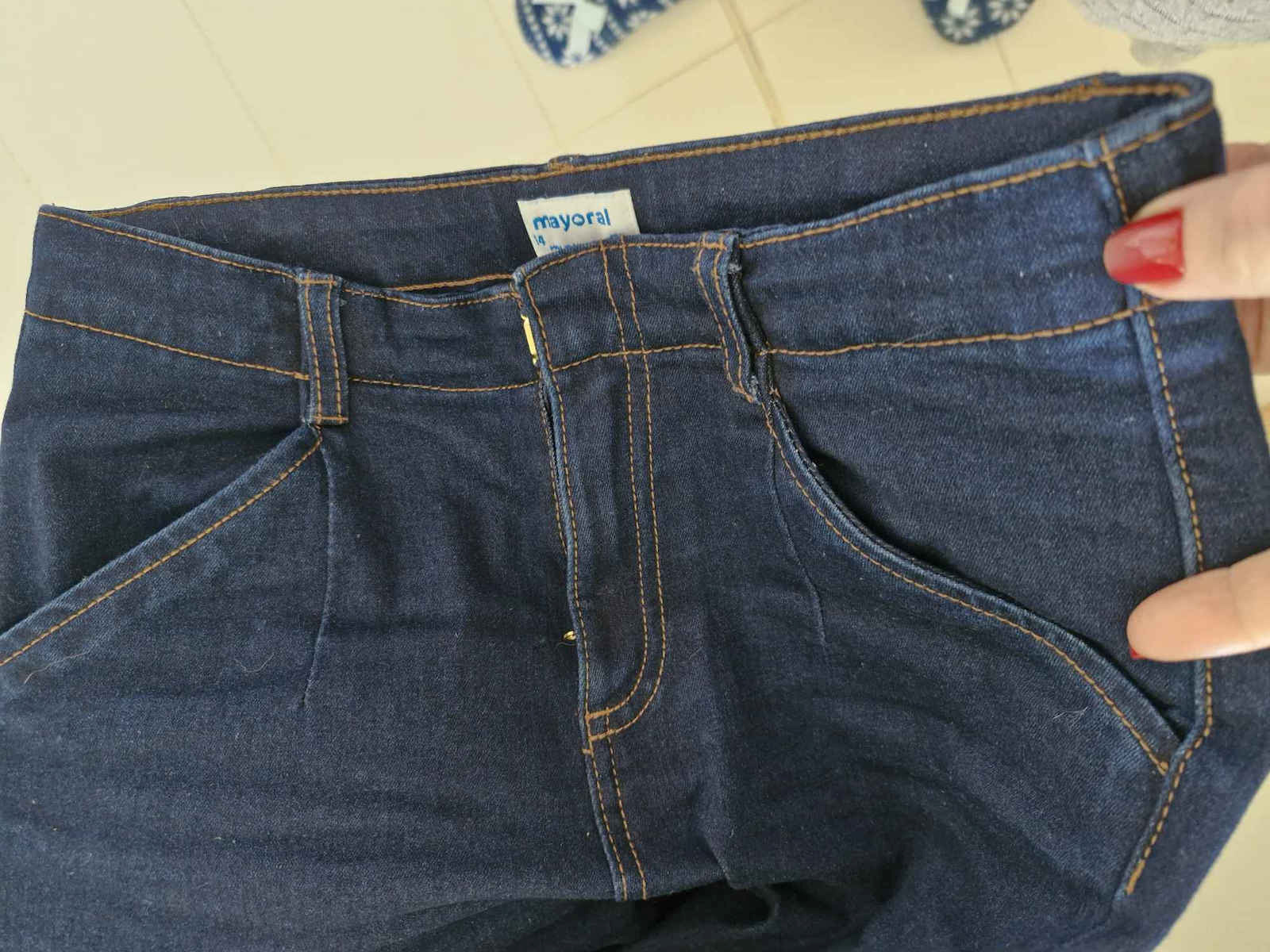 Kids' Denim Pants Blue
