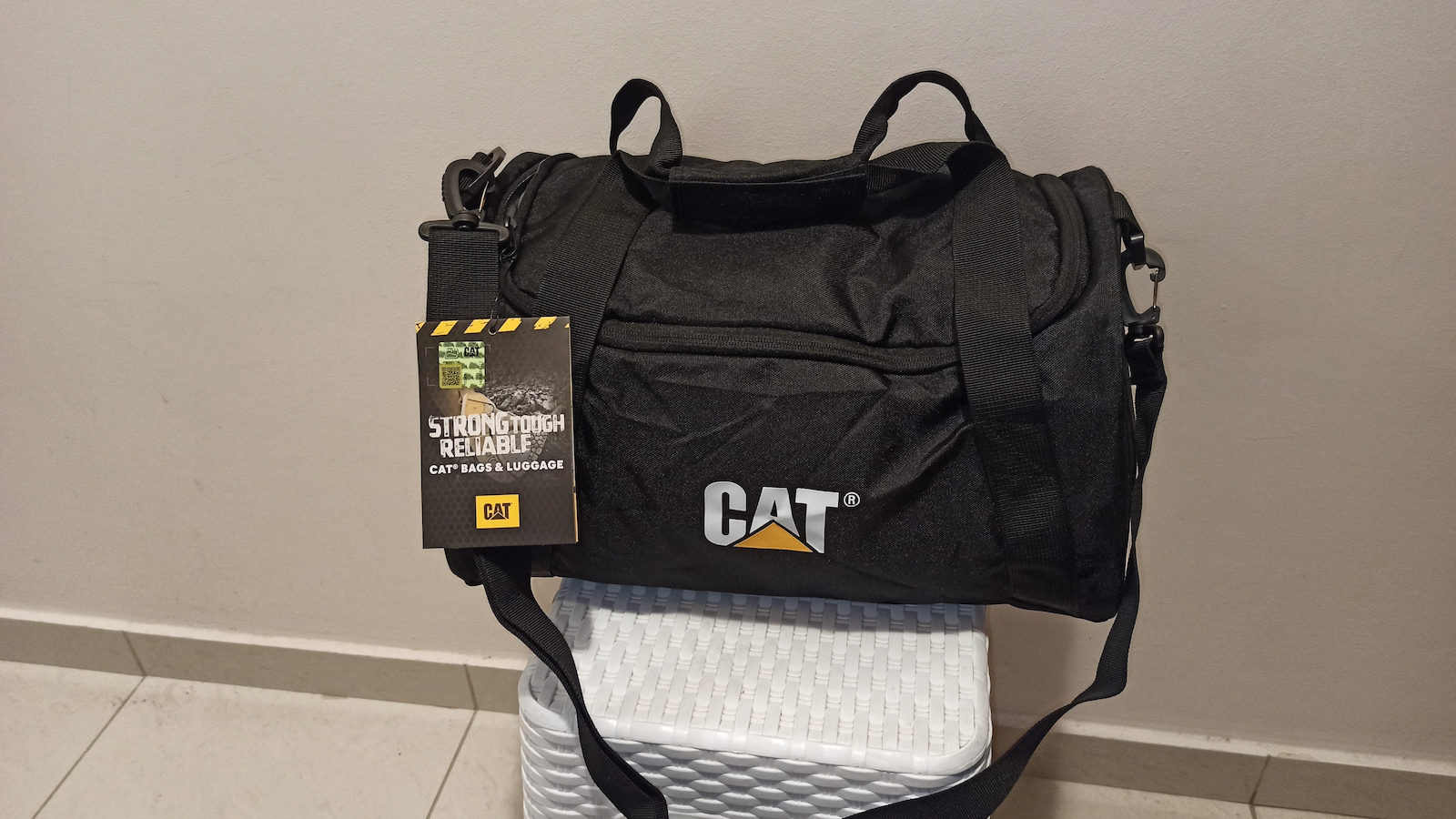 CAT Sack Voyage 23lt Black Fabric L44xW22xH24cm