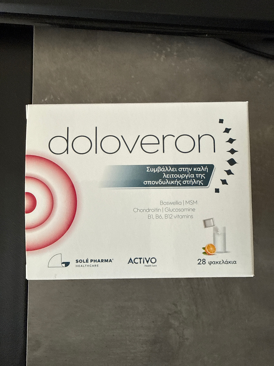 Activo Doloveron Supplement for the Proper Function of the Spine 28 Sachets
