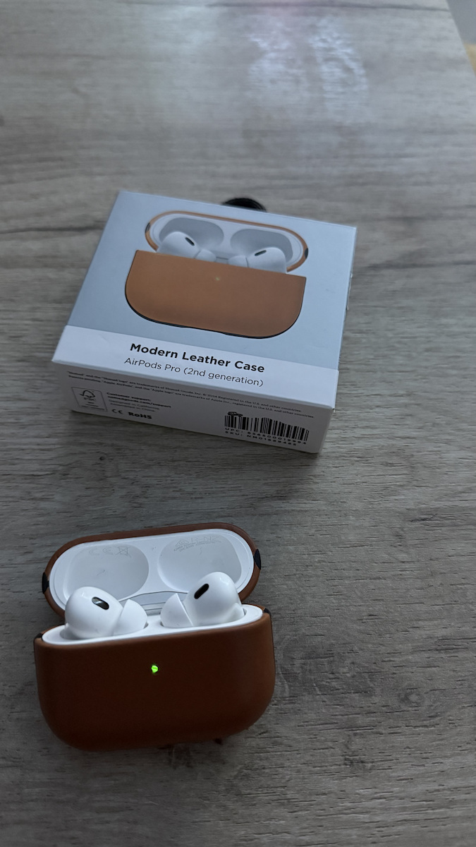 Nomad Θήκη Δερμάτινη English Tan για Apple AirPods Pro 2
