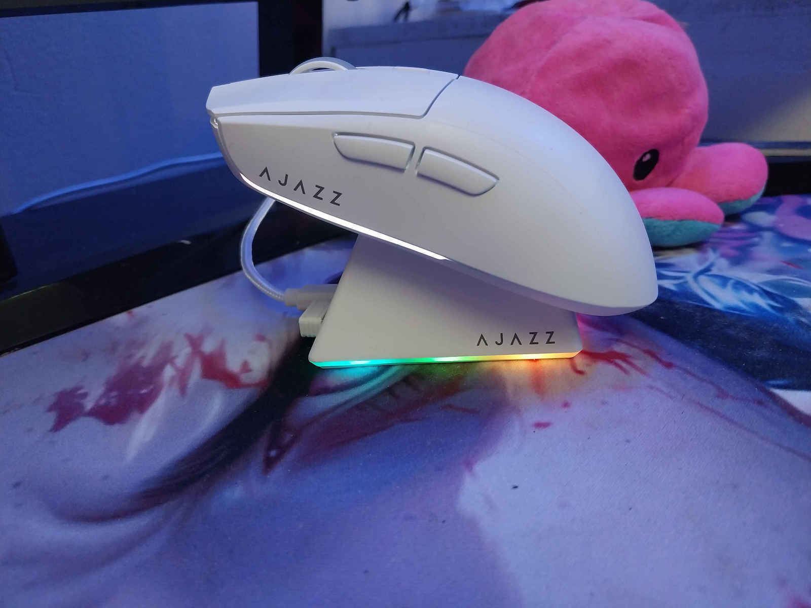 Ajazz AJ139 V2 MC Wireless RGB Gaming Mouse 12000 DPI Black