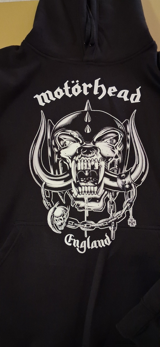 Pegasus Motorhead Φούτερ με Κουκούλα Μαύρο