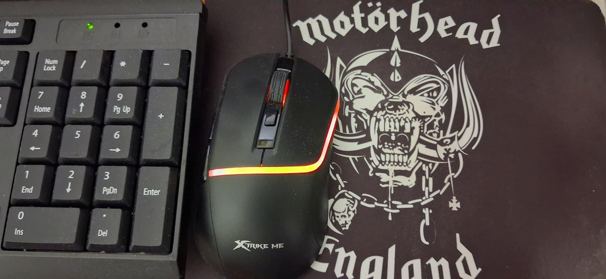 Xtrike Me GM-322 RGB Gaming Ποντίκι 3600 DPI Μαύρο