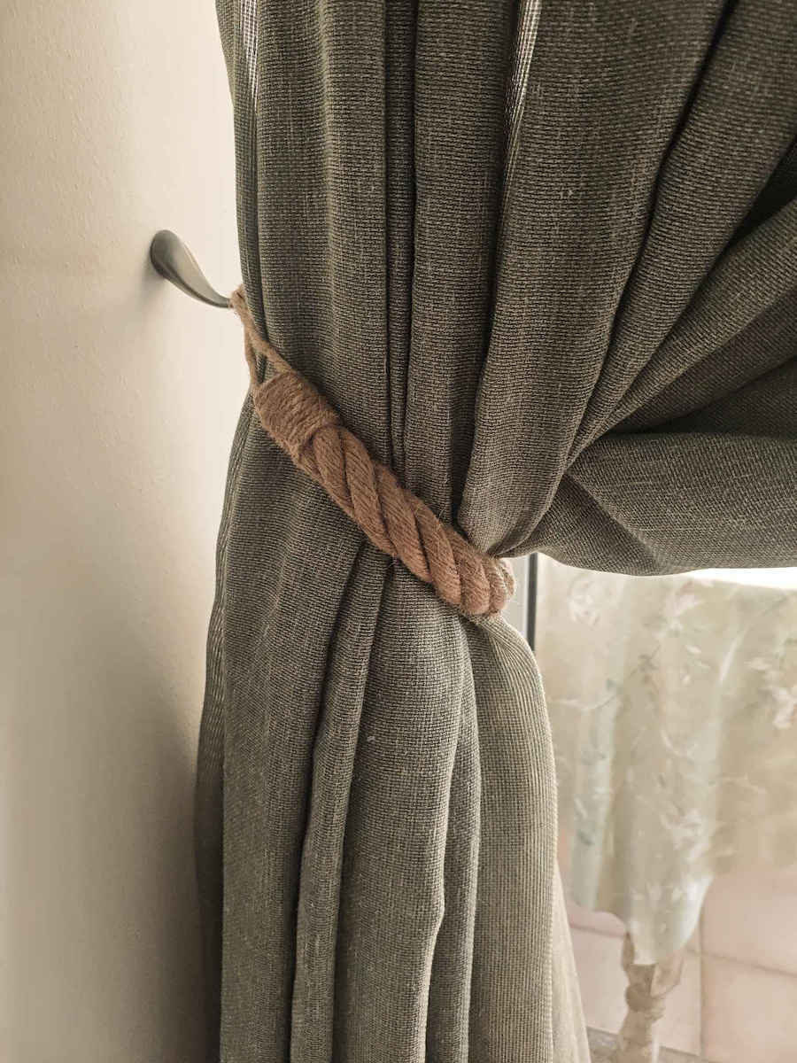 HomeMarkt Curtain Tie-Back Rope Μπεζ