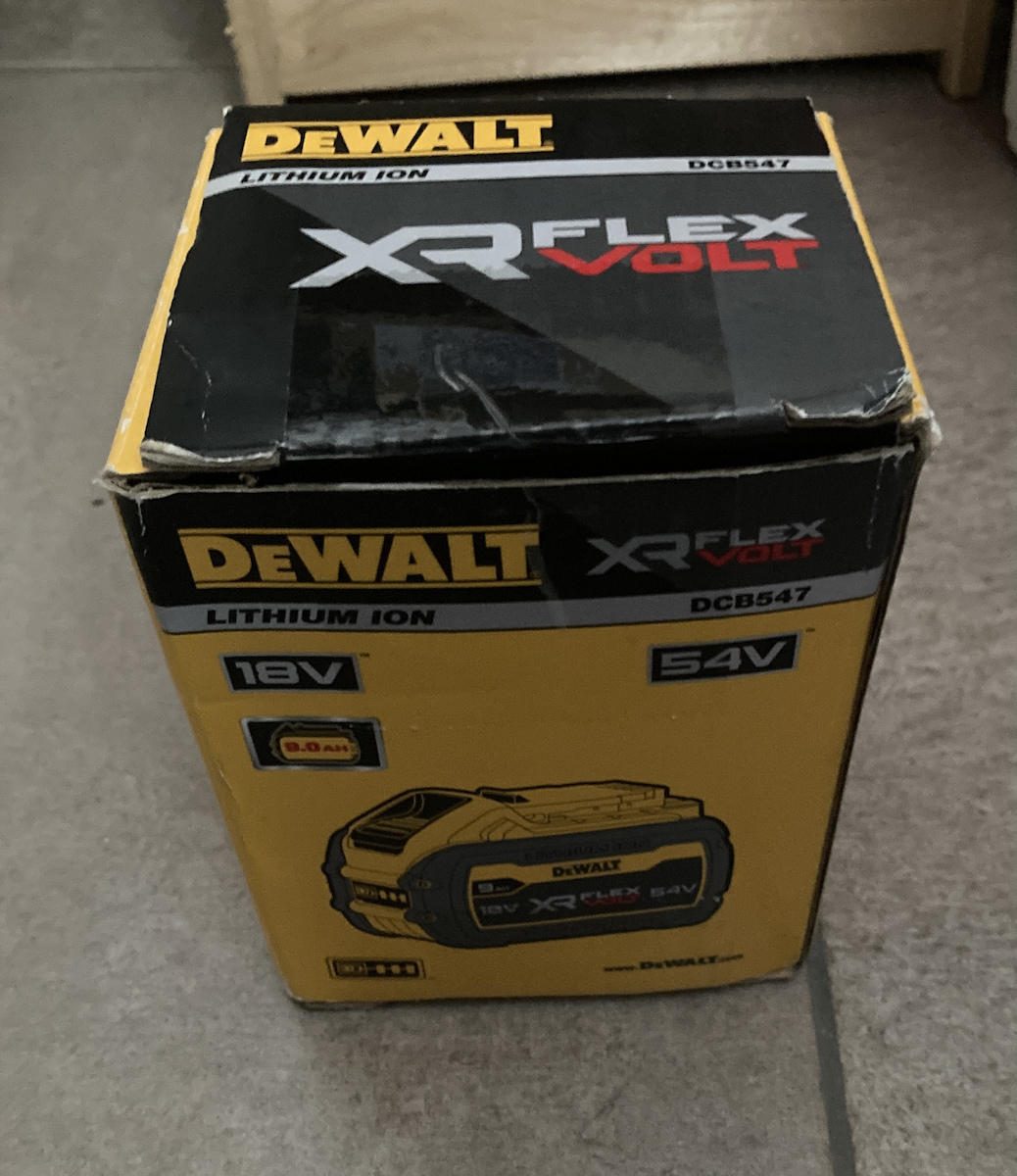 DEWALT Μπαταρία Εργαλείου Λιθίου 18V με Χωρητικότητα 9Ah