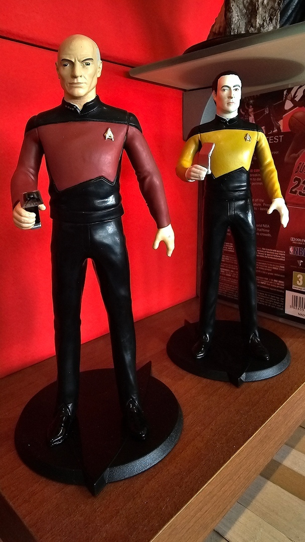 The Noble Collection Star Trek Picard The Next Generation Action Figure 19cm