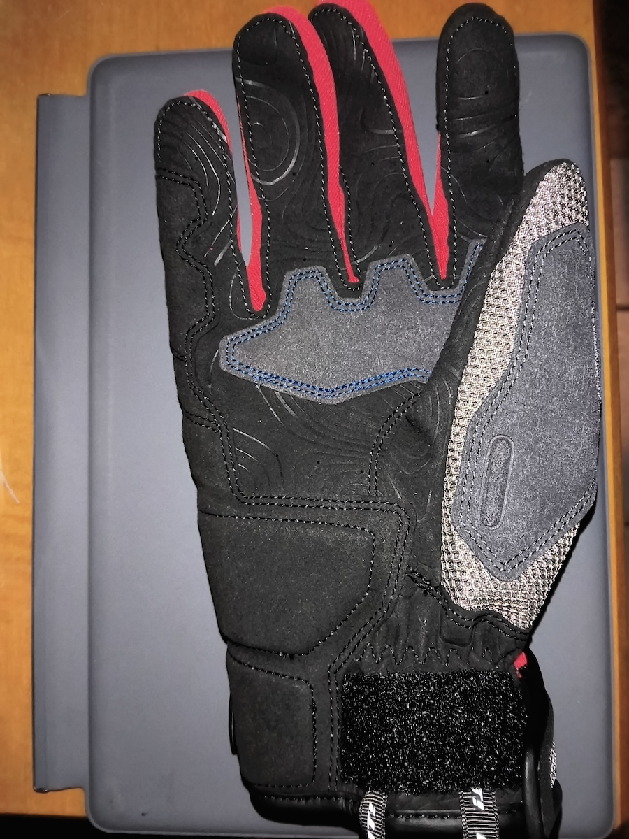 Rev'IT Cavern Καλοκαιρινά Ανδρικά Γάντια Μηχανής Light Grey / Black