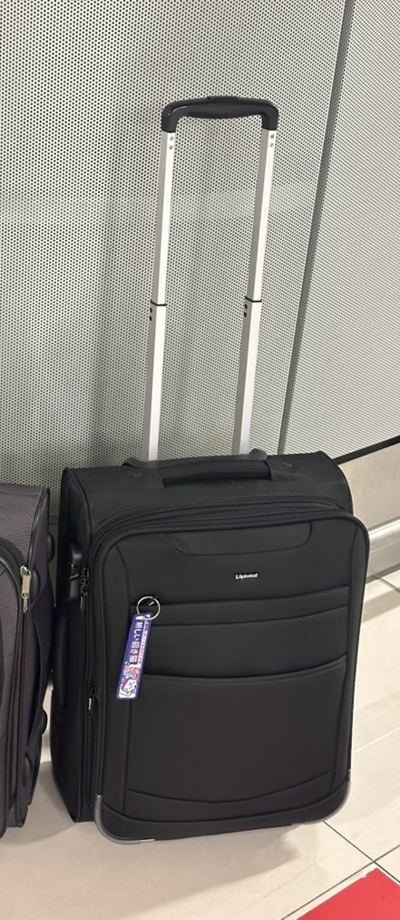 Diplomat Kleine Die Londoner Kollektion Stoff-Kabinenkoffer Schwarz mit 2 Rädern Höhe 55cm