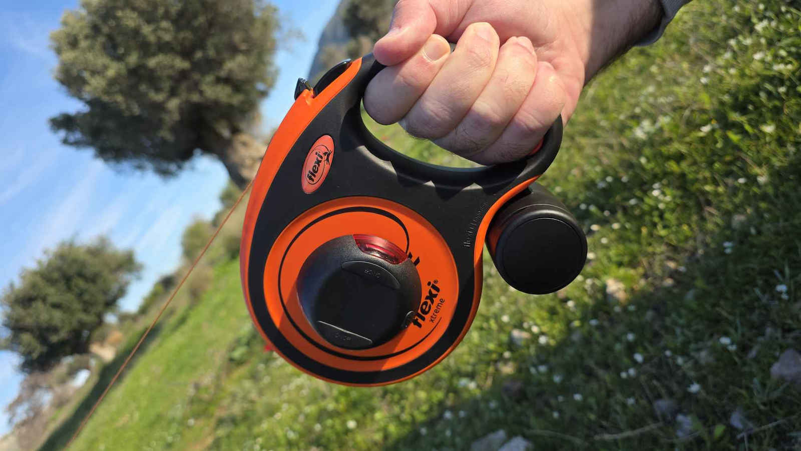 Flexi Vario Ταυτότητα Σκύλου με Φως Μαύρη