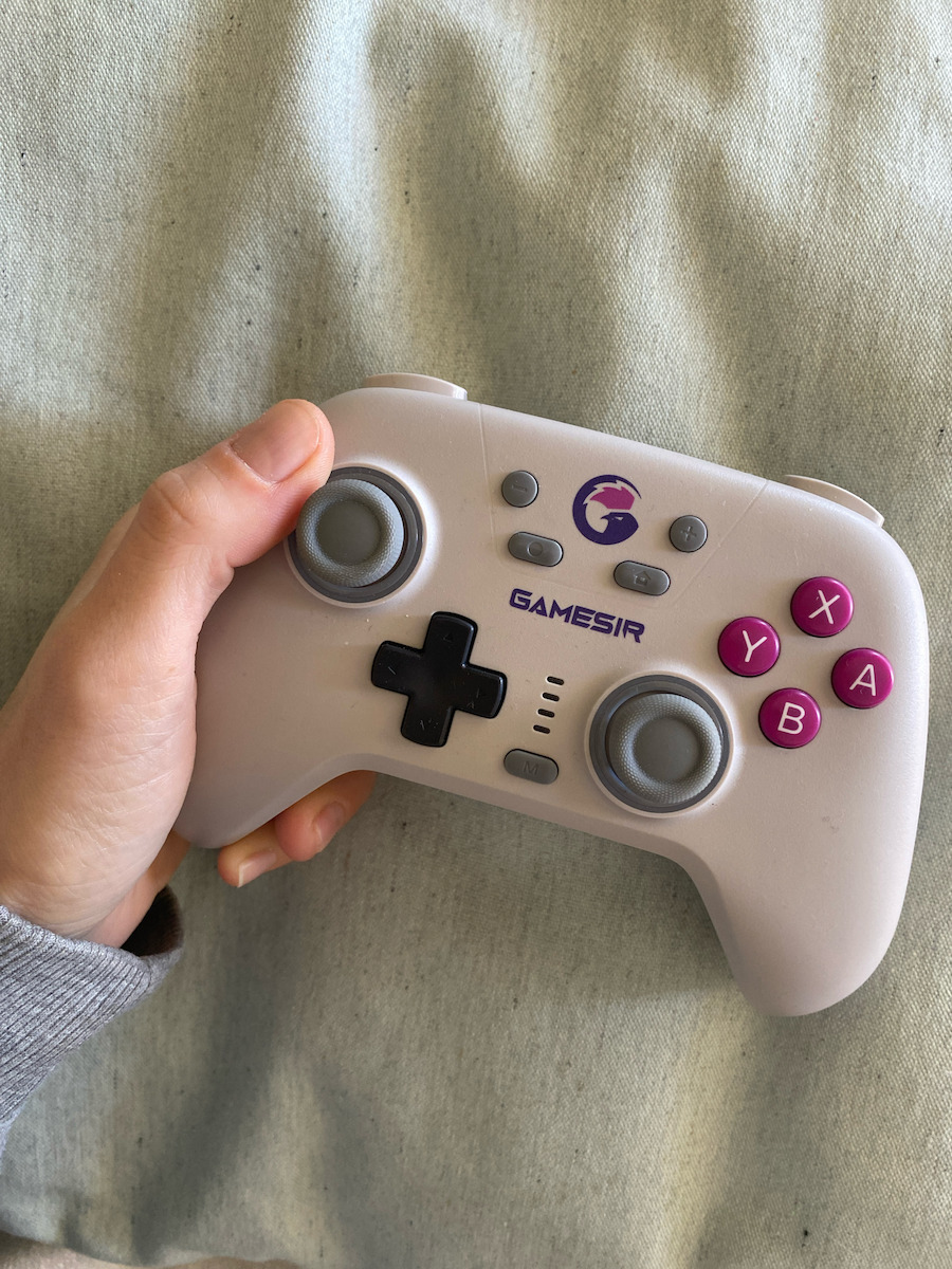 Gamesir Nova Ασύρματο Gamepad με Hall Effect Sticks για Android / PC / Switch / iOS Λευκό