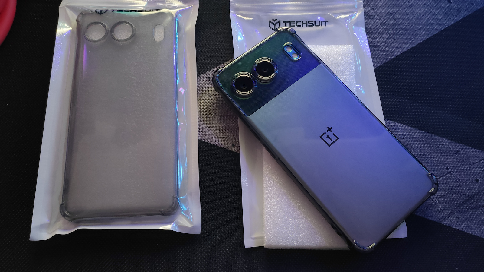 Techsuit Stoßstange Silikon Transparent (OnePlus Nord 4)