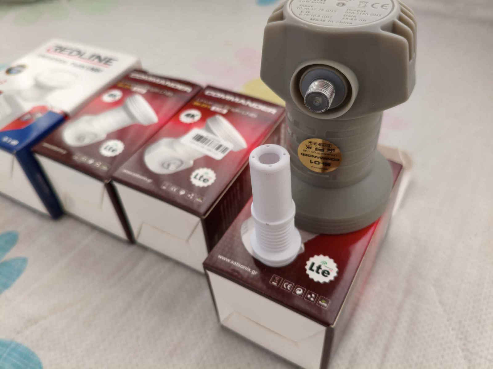 Commander LNB Single (1 Output) with Low Noise Limit 0.1dB