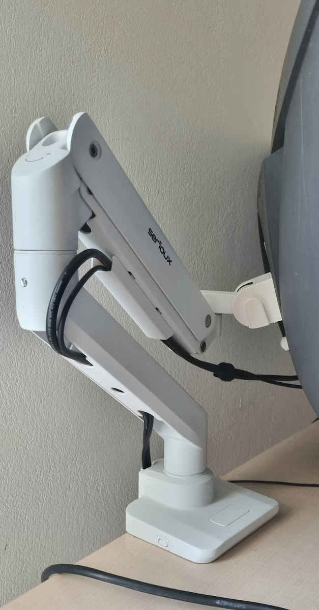 Serioux Βάση Γραφείου Οθόνης έως 49" με Βραχίονα (MM69-C012)