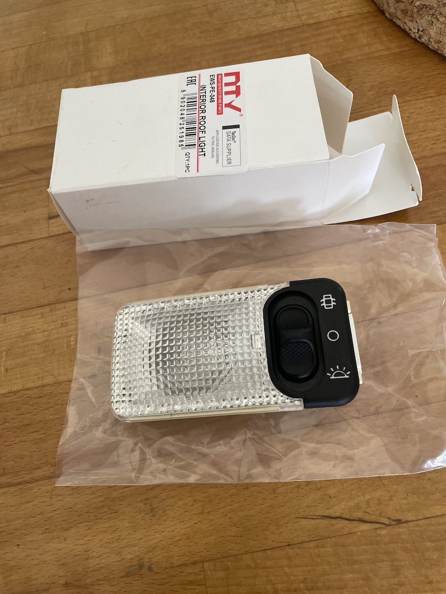 NTY Dome Light Car Peugeot Partner Citroen Xsara / Berlingo EWS-PE-048