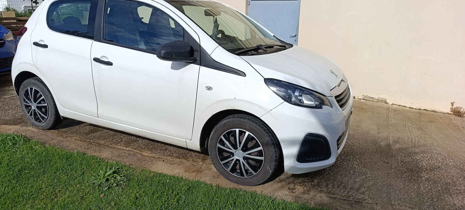 Versaco Σετ Τάσια Αυτοκινήτου Rapide με σήμα Peugeot 4τμχ 14" Ασημί/Μαύρα