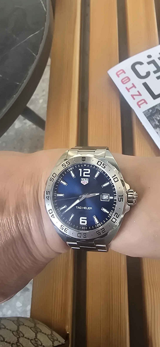 TAG Heuer Formula 1 Ανδρικό Ρολόι 41mm Μπαταρίας με Ασημί Μεταλλικό Μπρασελέ
