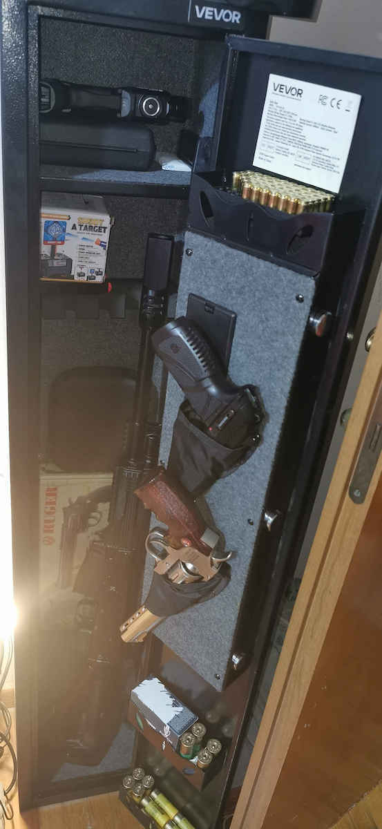 Χρηματοκιβώτιο Όπλων Vevor 3 Καραμπίνες & 4 Πιστόλια Ψηφιακό Πληκτρολόγιο Zqjbdsx34z9wle0p5v9