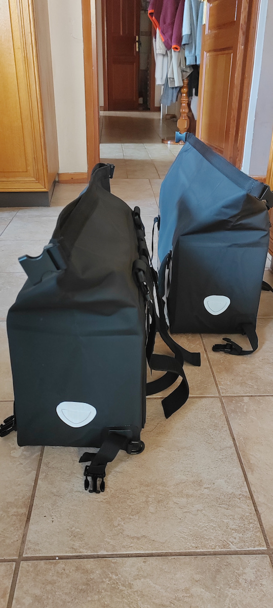 Gen2 Side Saddle Bags Tour Dry 2x30L IPX6 Black