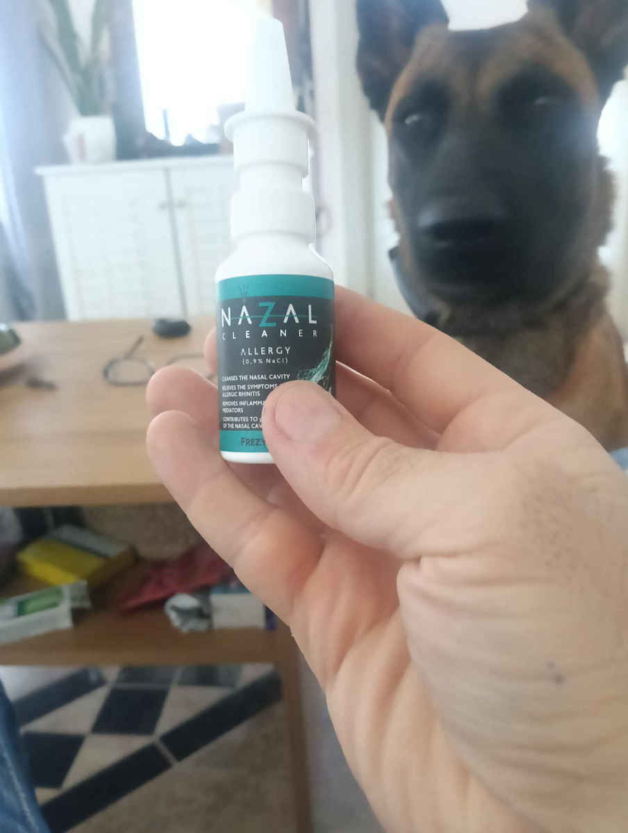 Frezyderm Nazal Cleaner Allergy (0.9% NaCl) for Allergic Rhinitis, 3+ Years Nasal Spray with Sea Water 30ml