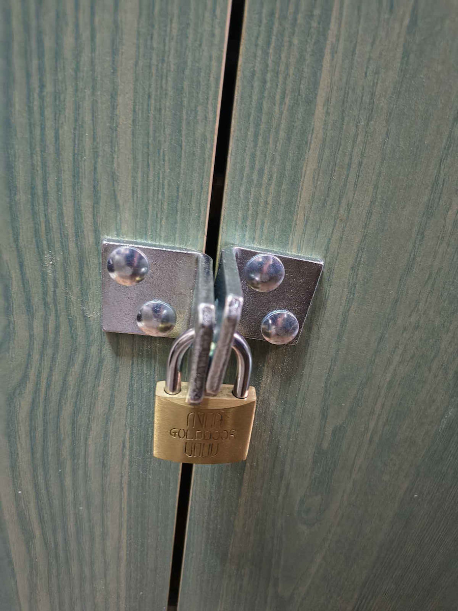 Corner of Klidaria for Padlock Silver