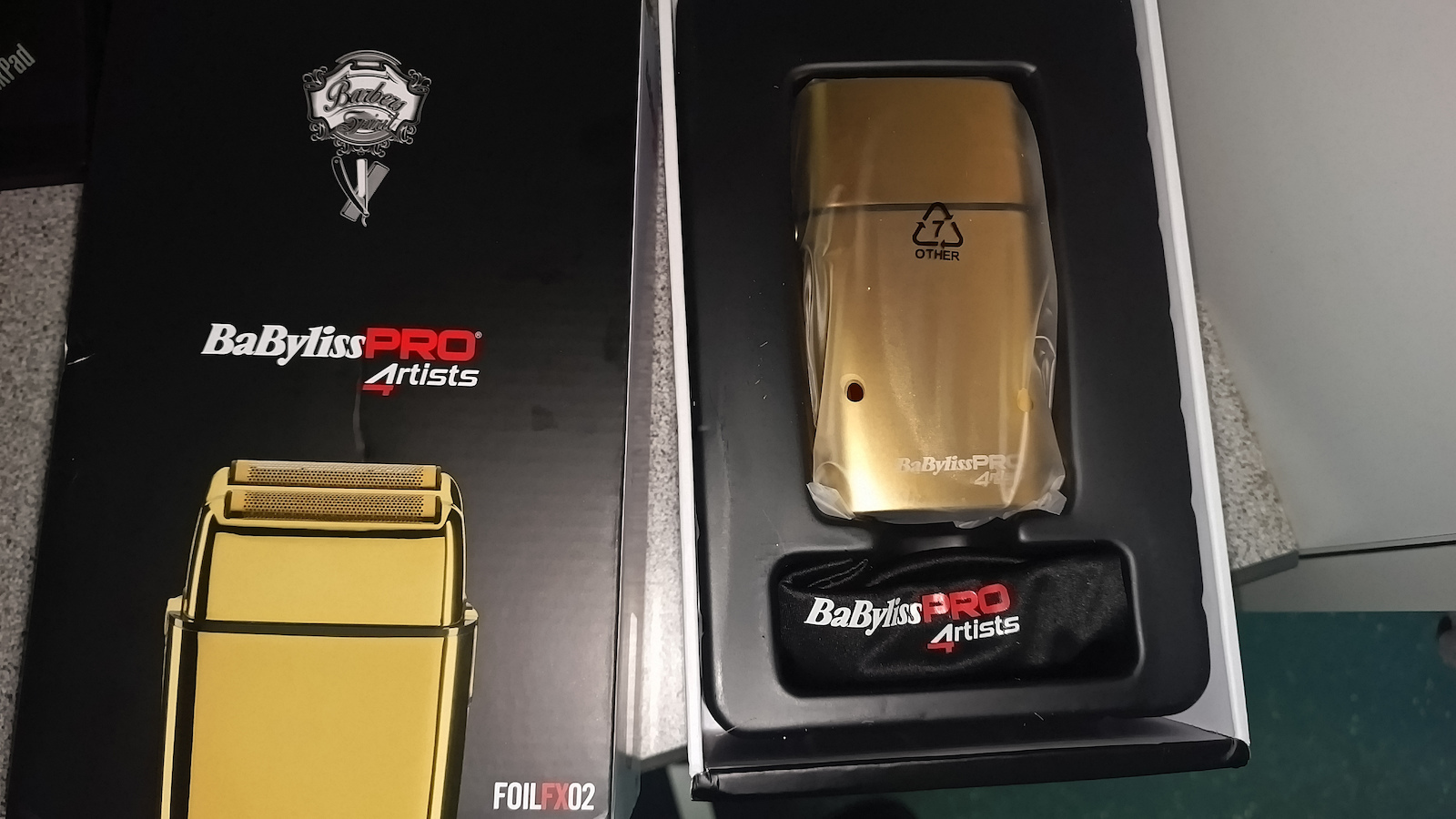 Babyliss Pro Shaver FOILFX02 Gun Steel FXFS2GSE Foil Electric Shaver Face