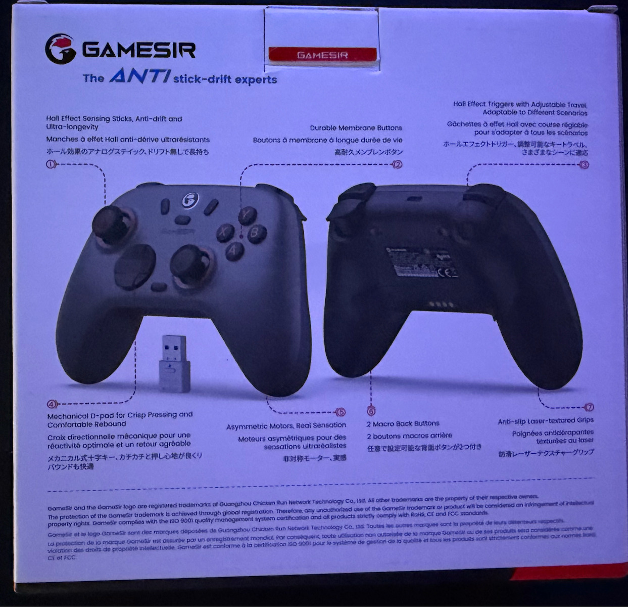 Nova 2 Lite Ασύρματο Gamepad για Android / PC / Switch / iOS Midnight Gray