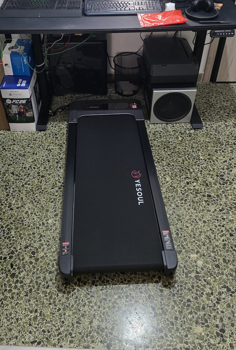 Yesoul W2 Pro 2.5hp WalkingPad Bandă de Alergat Electrică pentru Utilizator de până la 120kg