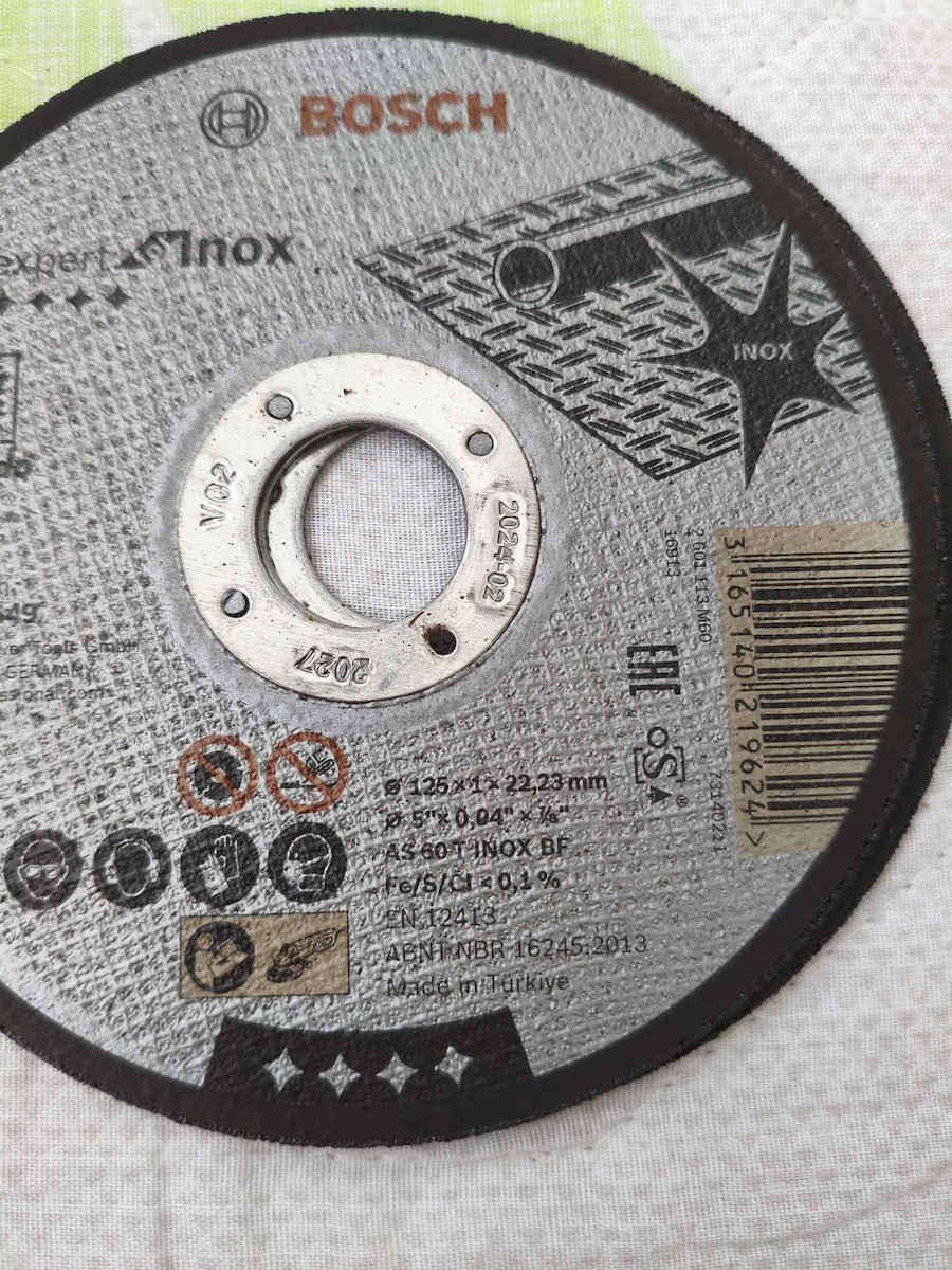 Bosch Δίσκος Κοπής Μετάλλου 115mm