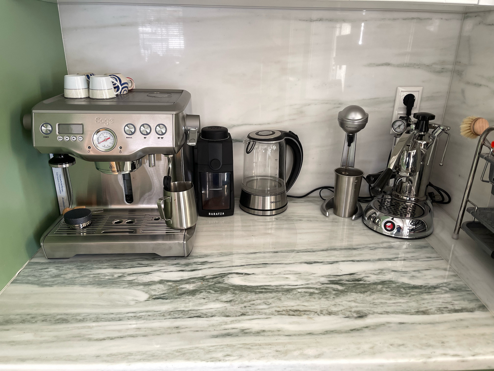 Sage The Dual Boiler Automat de Espresso 2200W Presiune 15bar Argintie