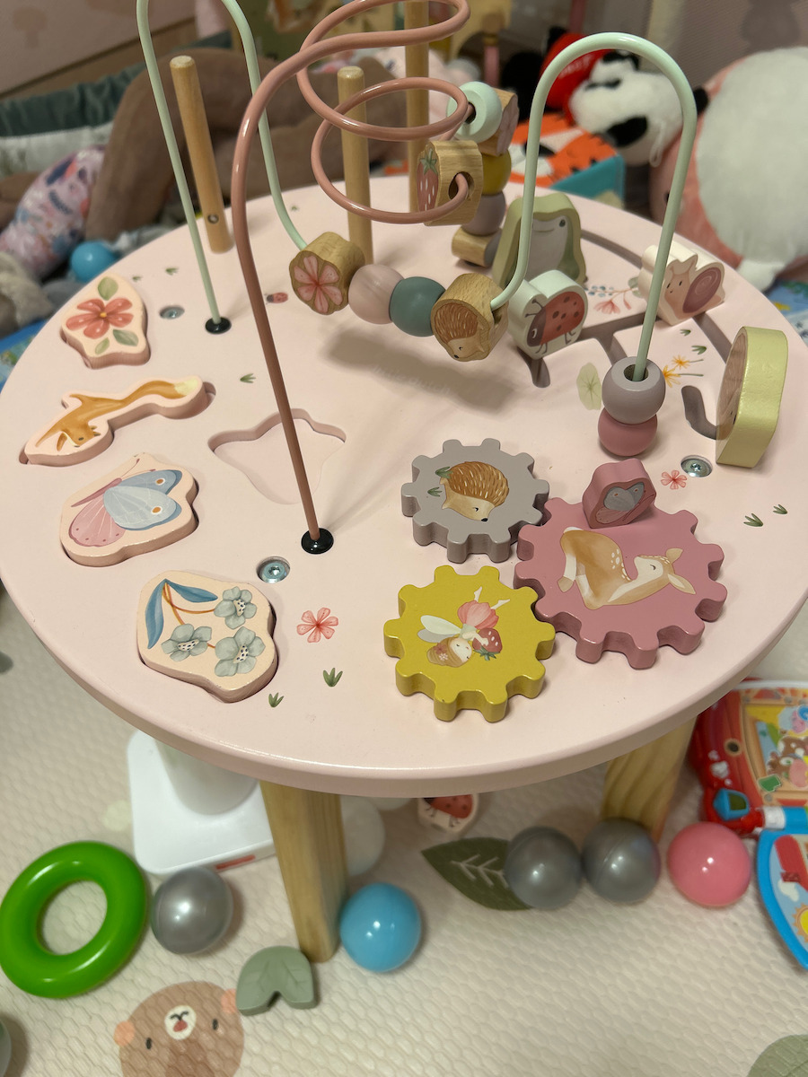 Little Dutch Activity Table Fairy Garden made of Wood for 12++ Months