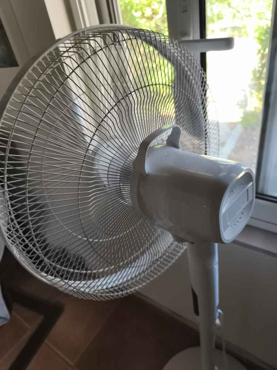 Eurolamp Πολυμορφικός Ανεμιστήρας 25W Διαμέτρου 45cm με Τηλεχειριστήριο Λευκός