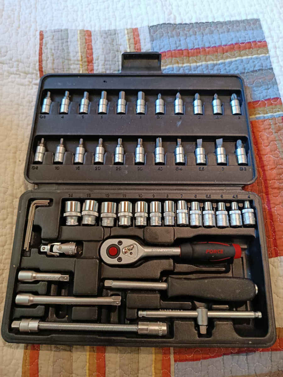 Force Set Ratchet 1\4" 46pcs