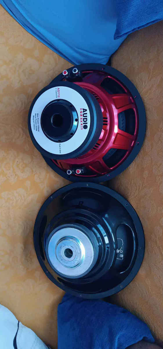 Audio System Subwoofer Αυτοκινήτου 12" 1000W RMS