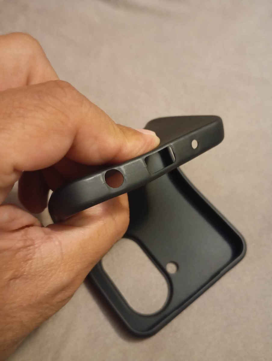 Back Cover Σιλικόνης Μαύρο (Redmi A5)