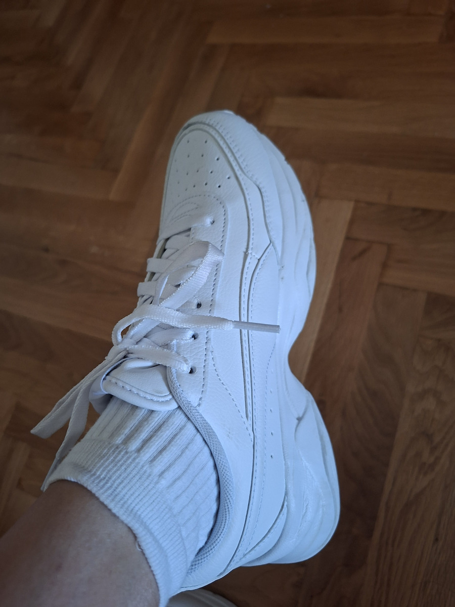 Cilia Mode Chunky Sneakers White
