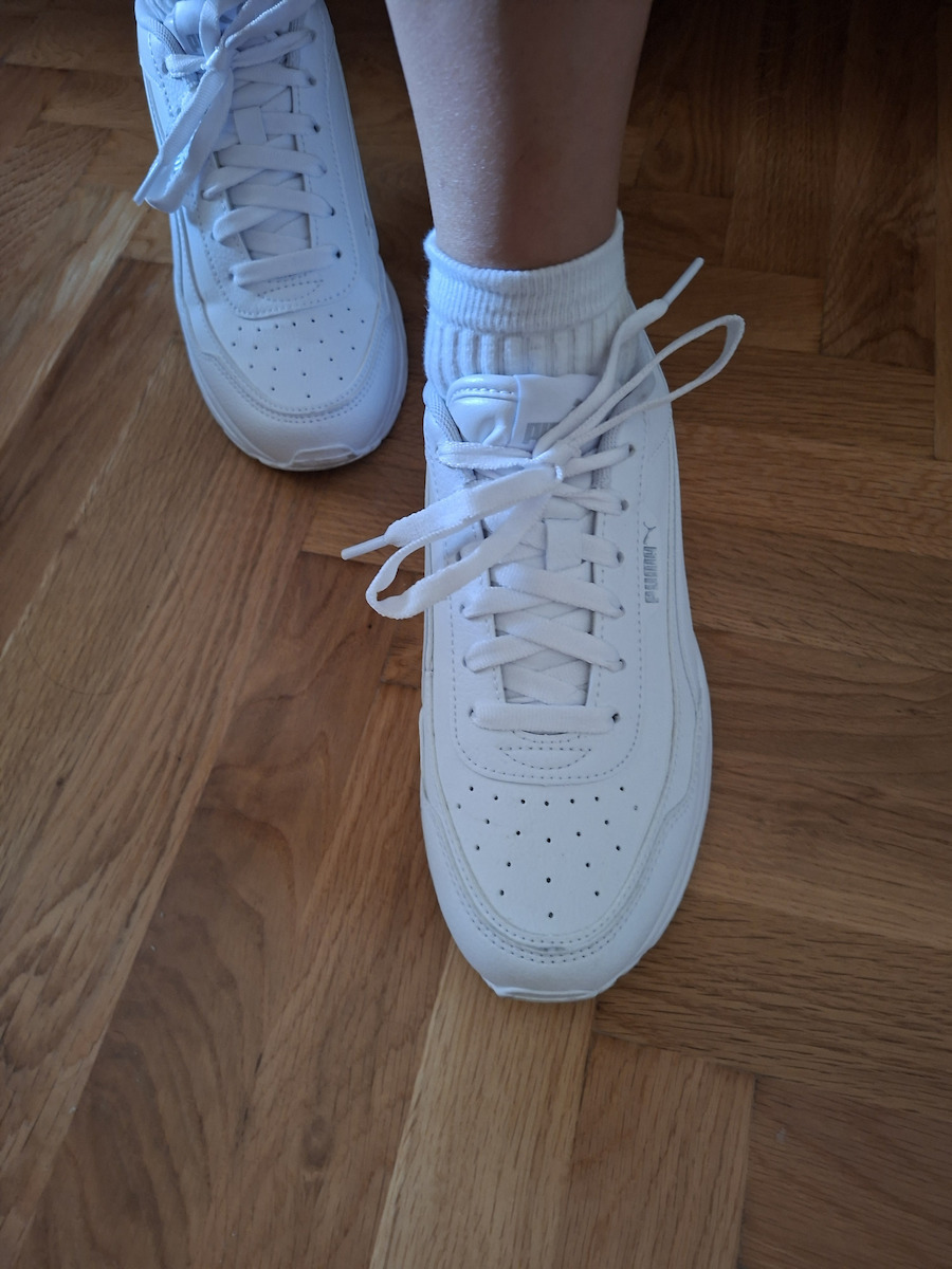 Cilia Mode Chunky Sneakers White
