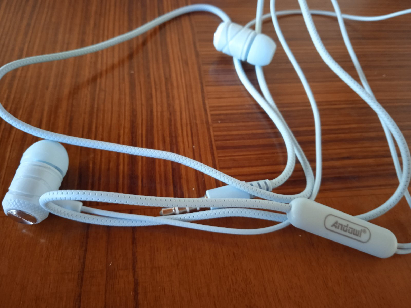 Andowl Q-TE11 In-ear Handsfree Ακουστικά με Βύσμα 3.5mm Λευκό