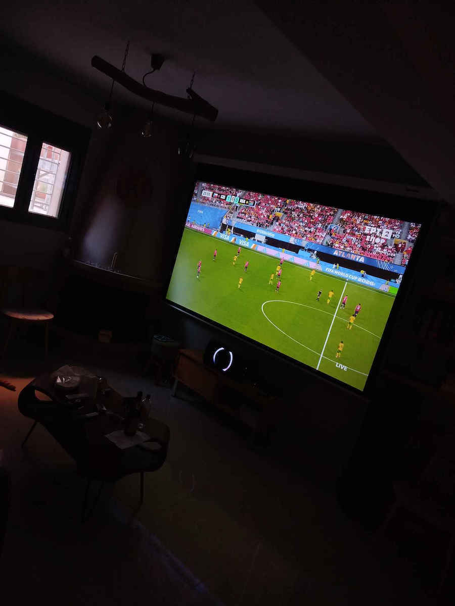 Comtevision Οθόνη Προβολής Projector Οροφής CWS9106 με Λόγο Εικόνας 16:9 235x132cm / 106"