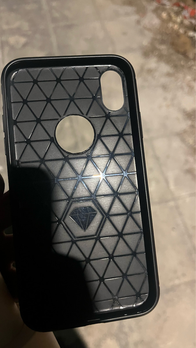 Hurtel Carbon Fibre Brushed TPU Back Cover Σιλικόνης Μαύρο (iPhone XR)