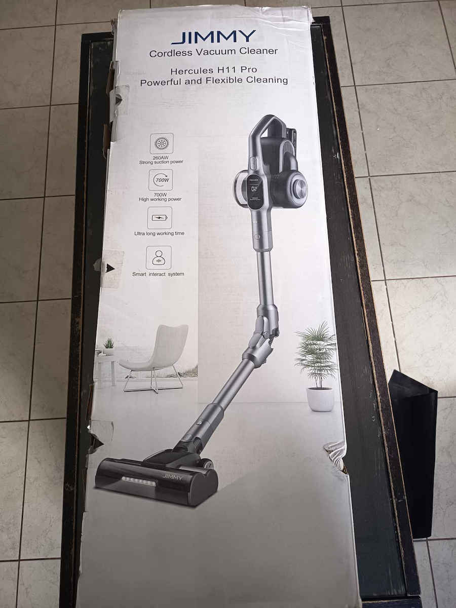 Jimmy H11PRO Επαναφορτιζόμενη Σκούπα Stick Ασημί