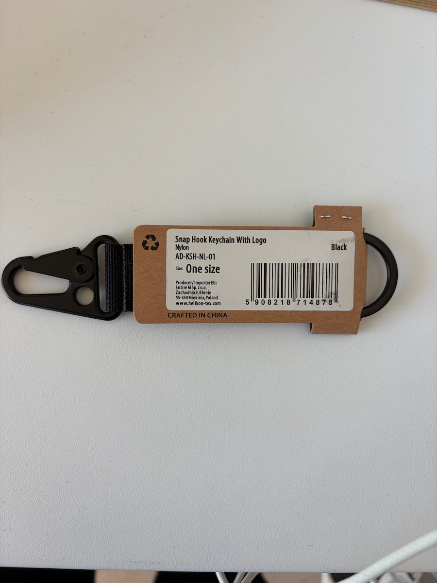 Helikon Tex Ключодържател Helikon Tex Snap Hook Текстилен Черен