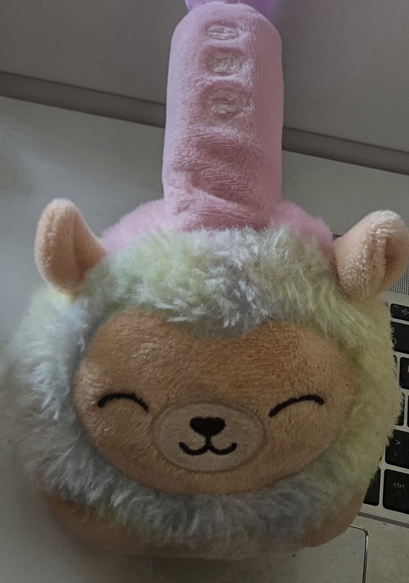Lazerbuilt Squishmallows Leonard Der Löwe – Kinder Kabellose Kinder Kopfhörer Mikrofon