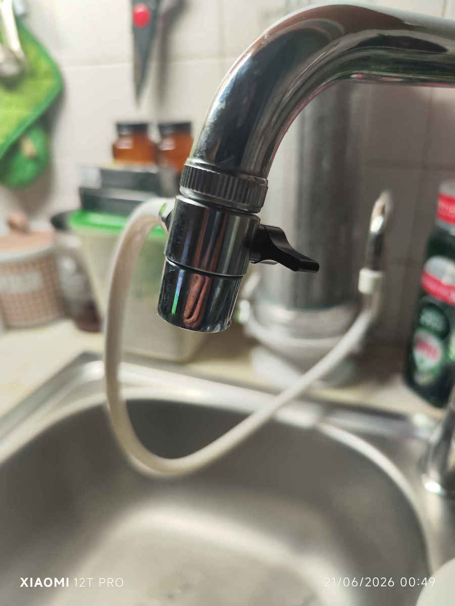 Eiger Counter Top Sistem de Filtrare a Apei Singur Deasupra blatului cu Robinet și Filtru de Schimb Eiger CTO 5μm WF-NT-1-F