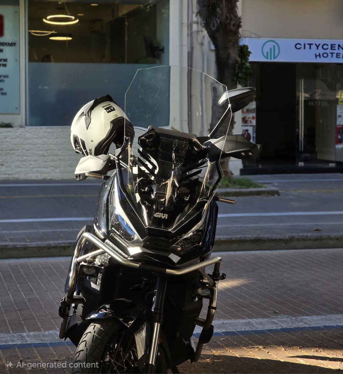 Givi Ζελατίνα Zontes 368g 25-26 Clear 7604dt