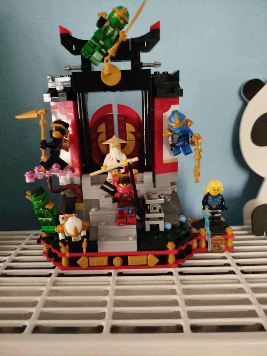LEGO Ninjago Ninja Charakter Anzeige 15. Jubiläum Für 14+ Jahre 447 Stück