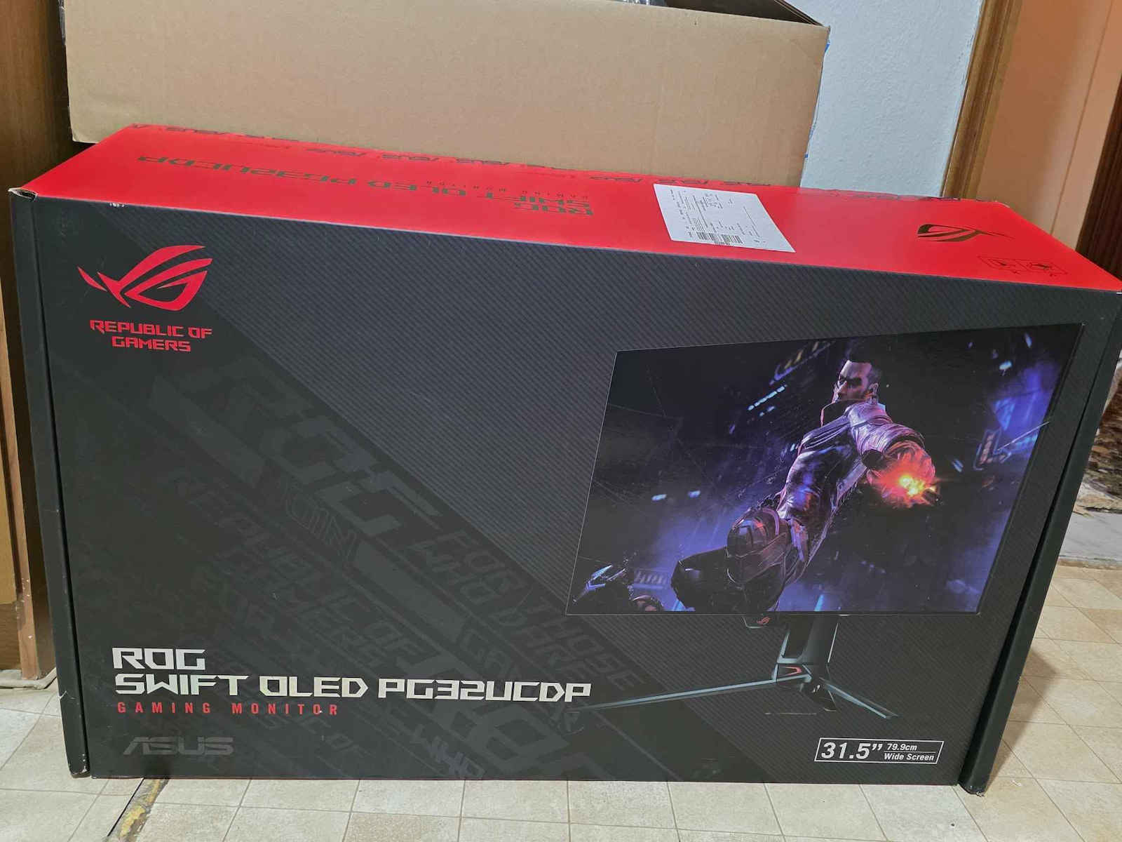 Asus ROG Swift PG32UCDP OLED HDR Monitor 32" 4K 3840x2160 240Hz με Χρόνο Απόκρισης 0.03ms GTG